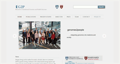 Desktop Screenshot of genomes2people.org